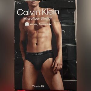Calvin Klein Microfiber Stretch Multi-Pack Briefs